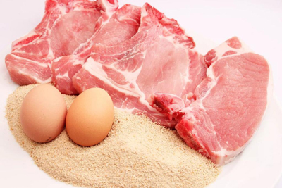 продукты из птицы и мясо